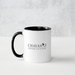 Mug bicolor noir